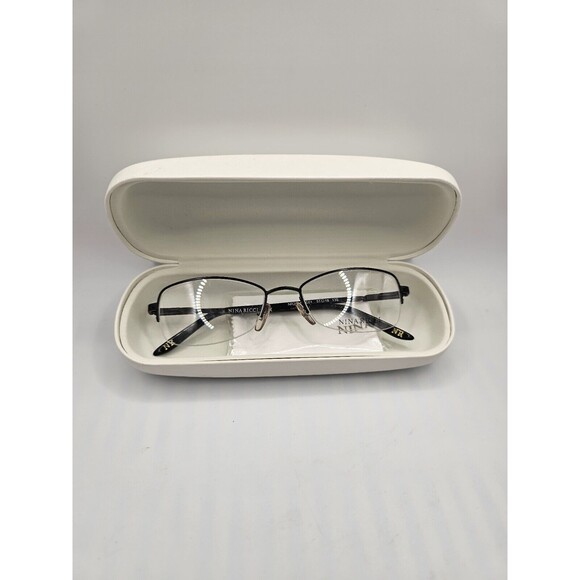 NINA RICCI eyeglasses Women's NR 2224 CO1 51/18 135 DEMO WITH CASE - Picture 1 of 15